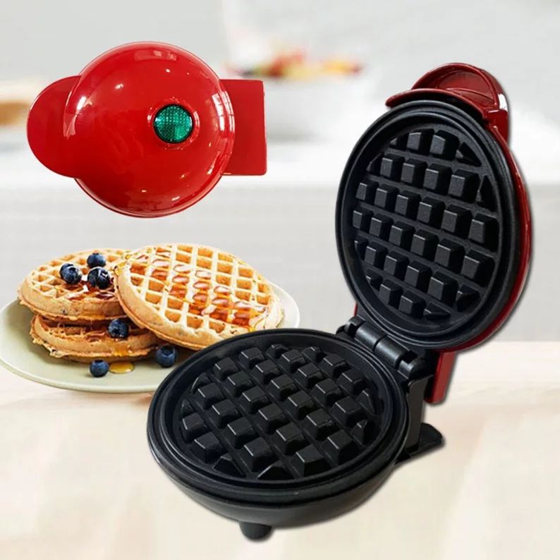 Non -stick Coating Mini Electric Waffle Maker