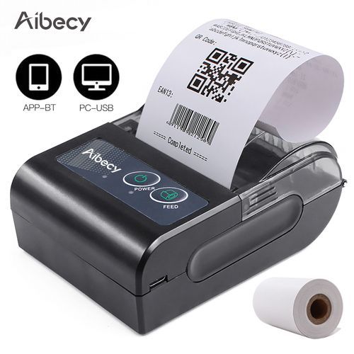 58mm Mini Portable Thermal Printer Wireless Lable Receipt