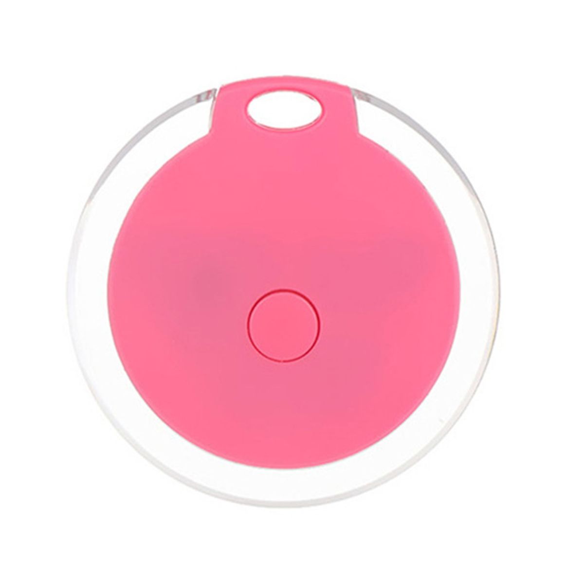 Smart Bluetooth-compatible GPS Tracker Pet Keys Wallet-Pink