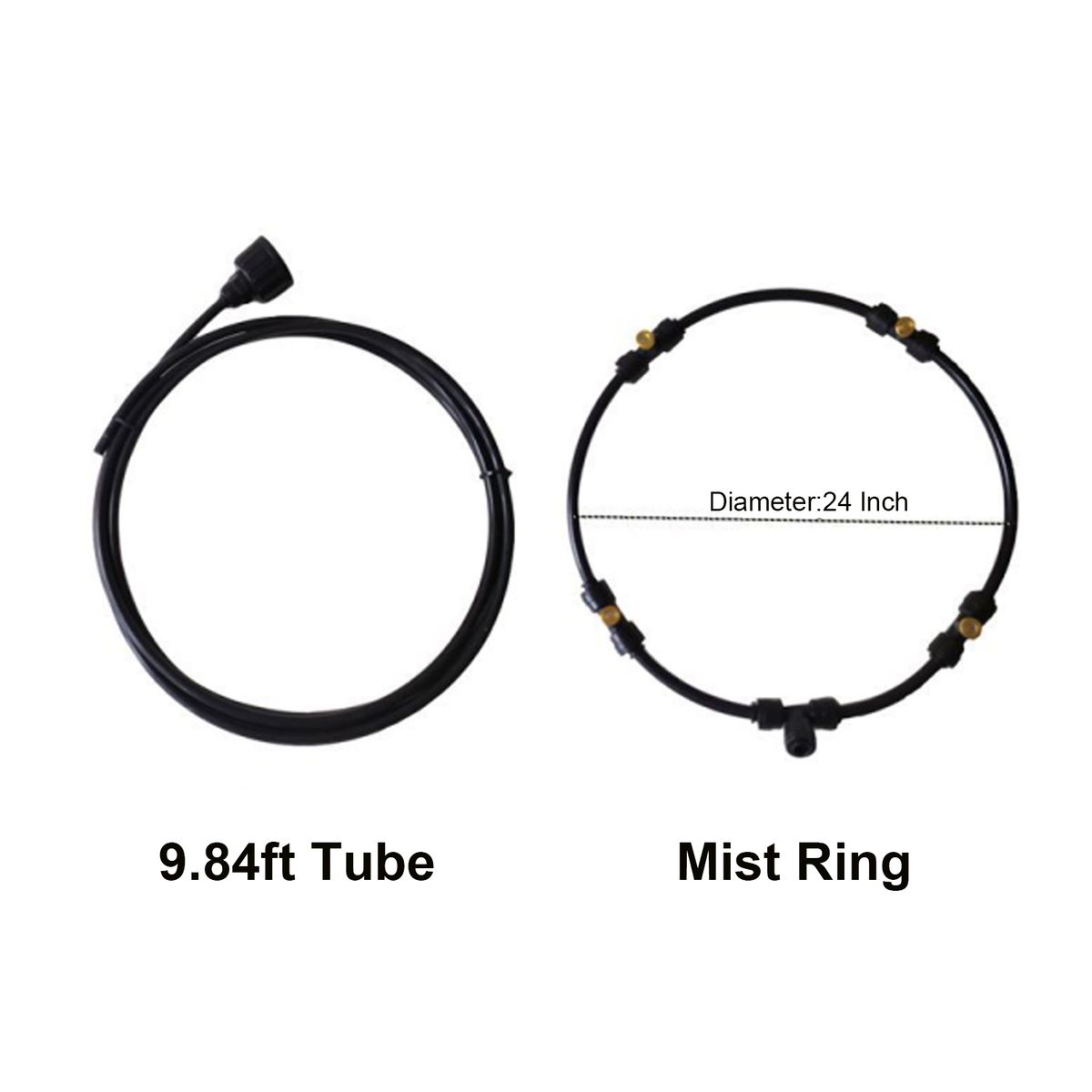 Outdoor Misting Fan Kit For Water Misting Cooling System