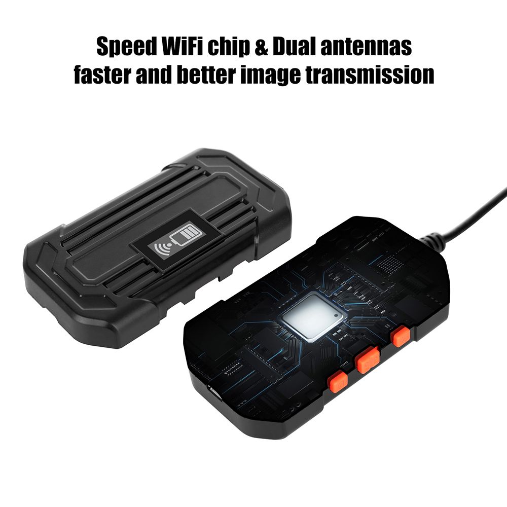 Wirelessly Fidelity Connected Industrial Endoscopy Borescope