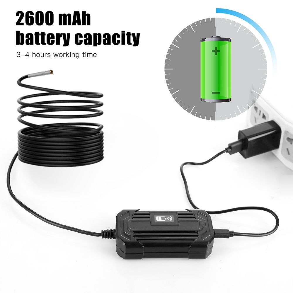 Wirelessly Fidelity Connected Industrial Endoscopy Borescope