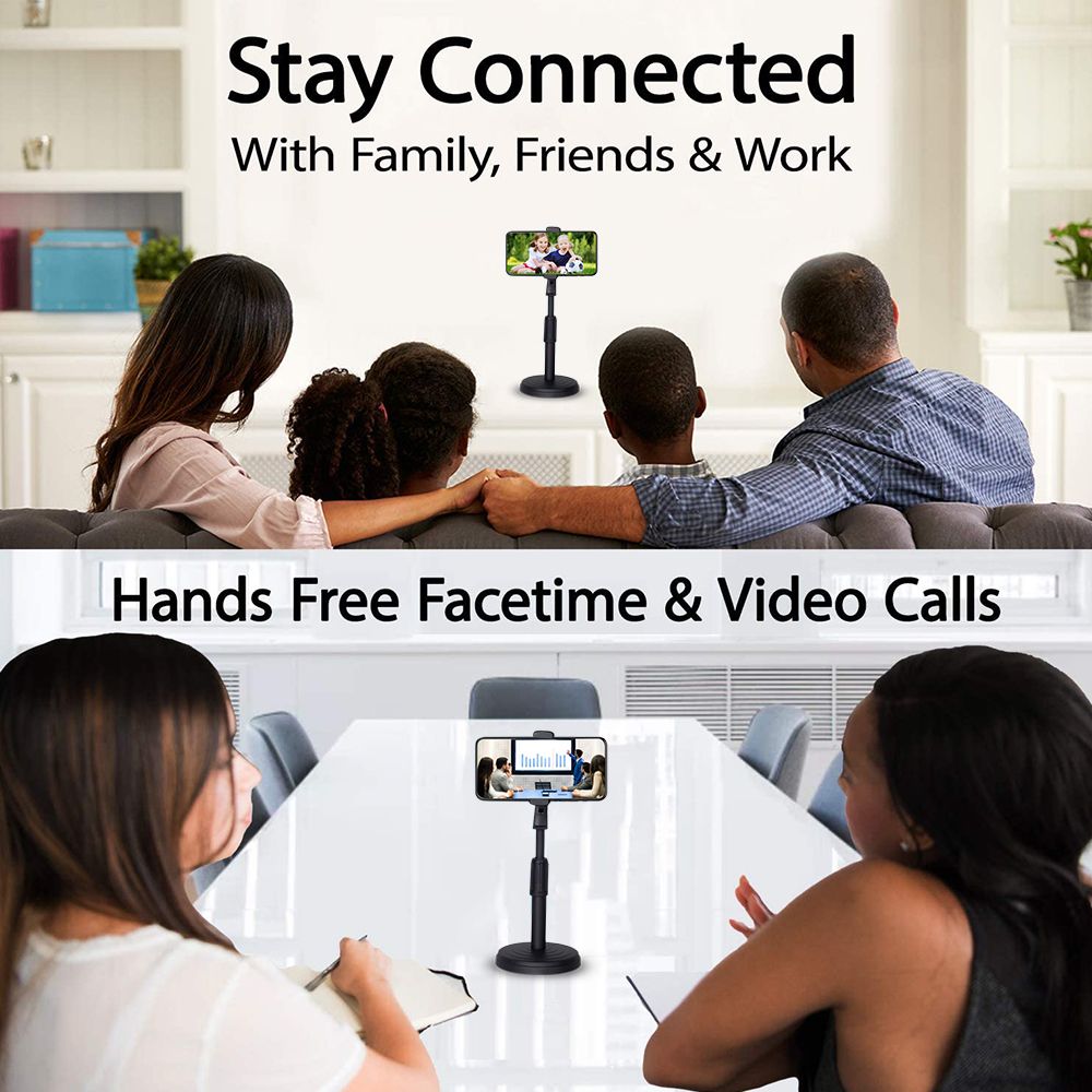 Desktop Cell Phone Stand Holder Clamp Tablet Stand