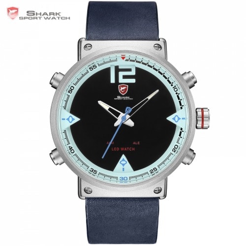 Carpet Sport Watch - Blue Gray - Sh547