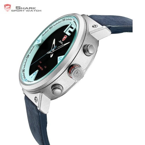 Carpet Sport Watch - Blue Gray - Sh547