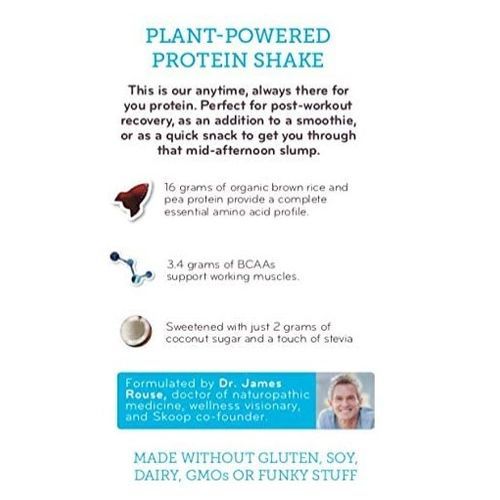 Plant Based Protein Daily Protein Powder USDA Organic BCAAs