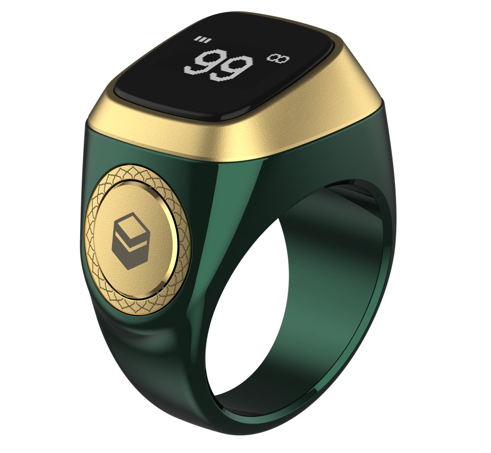 Umeox Smart Ring With Tasbih Counter Dhuhr Time Remimder For Muslim