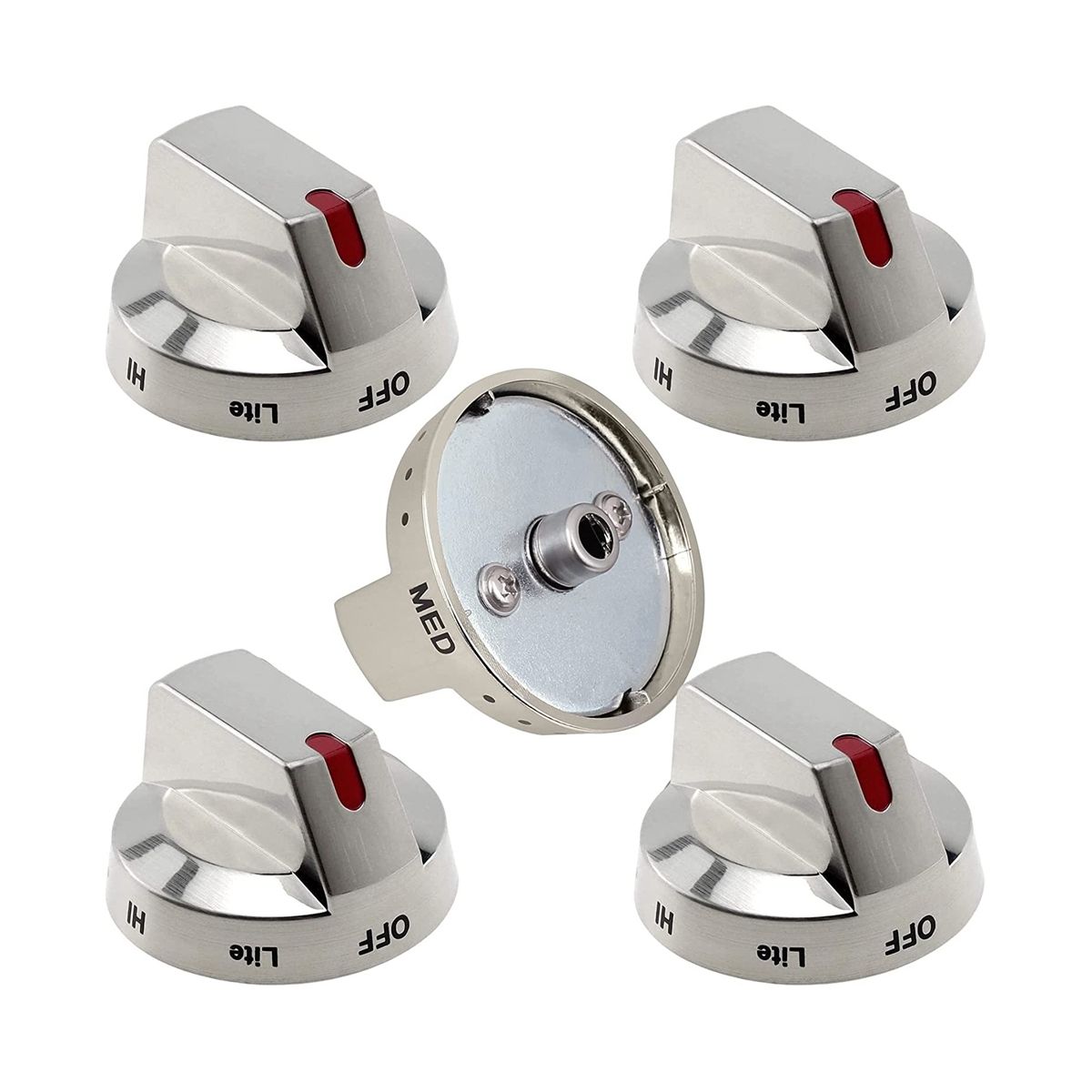 Top Burner Dial Knobs for Samsung Range Oven Gas Range Repment