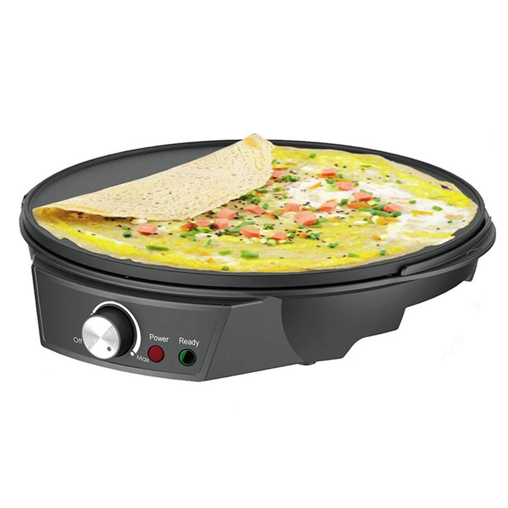 Electric pancake pan small pancake making machine pancake frying pan spring pancake rolling machine  US Plug 110VV