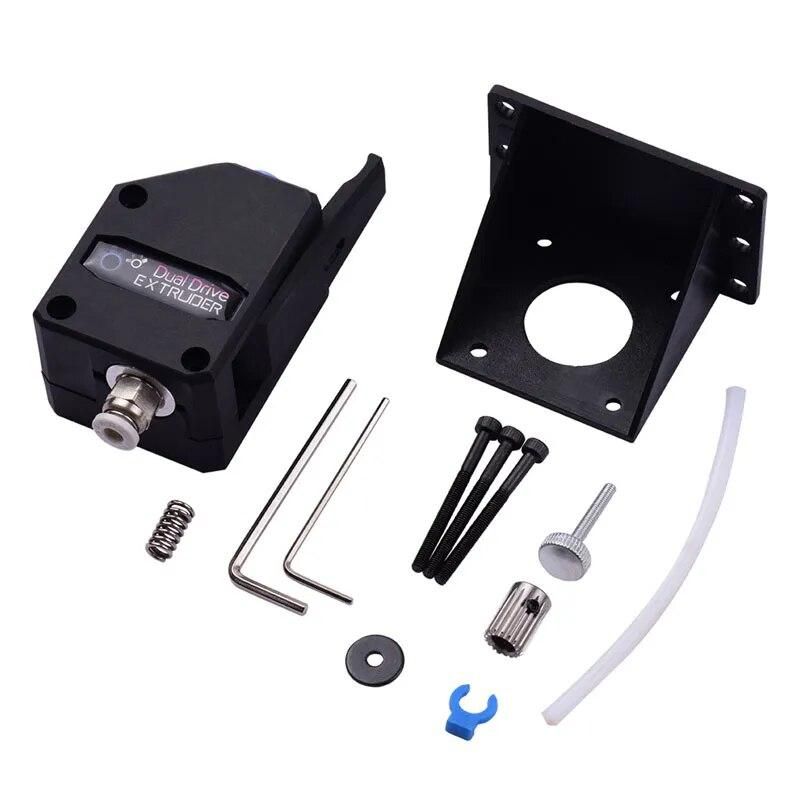 3D Printer Parts Upgraded Dual Drive Extruder 1.75mm High Performance for Creality CR10/Ender 3/Ender 3 Pro Anet ET4/ET5/E16