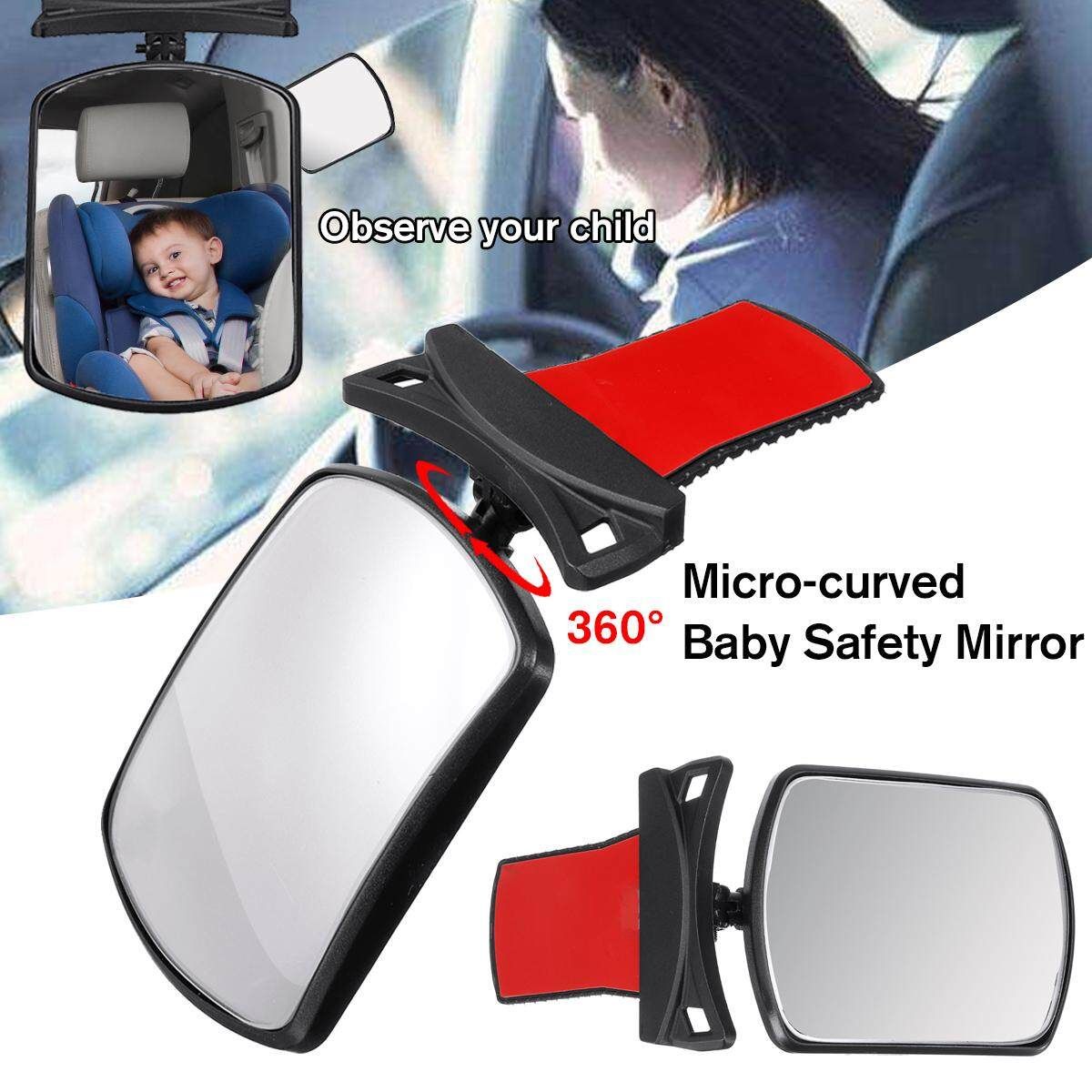 Adjustable Baby Car Mirror Car Back Seat Safety View Rear Ward Facing Car