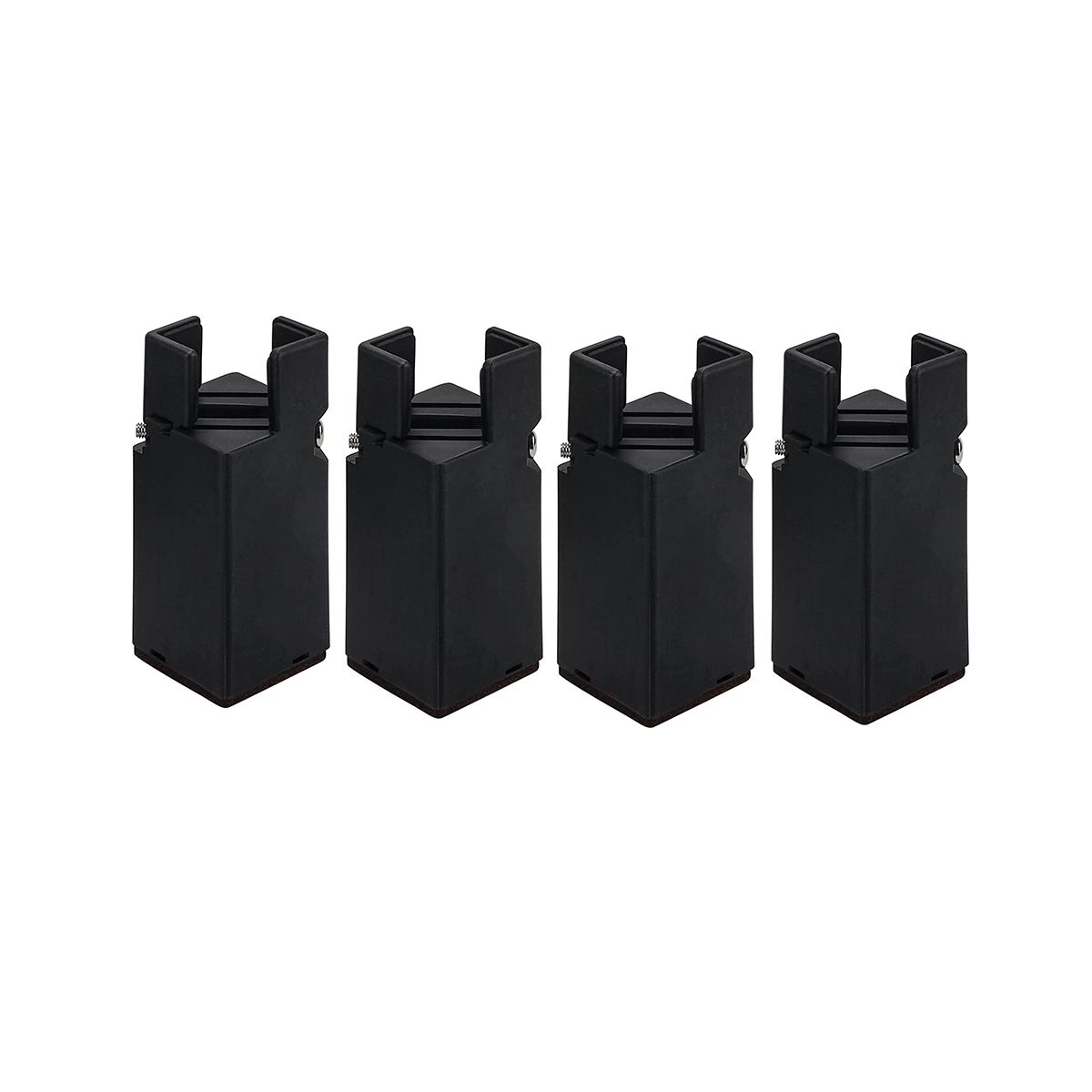 Furniture Risers with Adjustable Screw ClampTable Risers Chair Risers Bed Risers 4 InchFit SquareRound Chair Leg