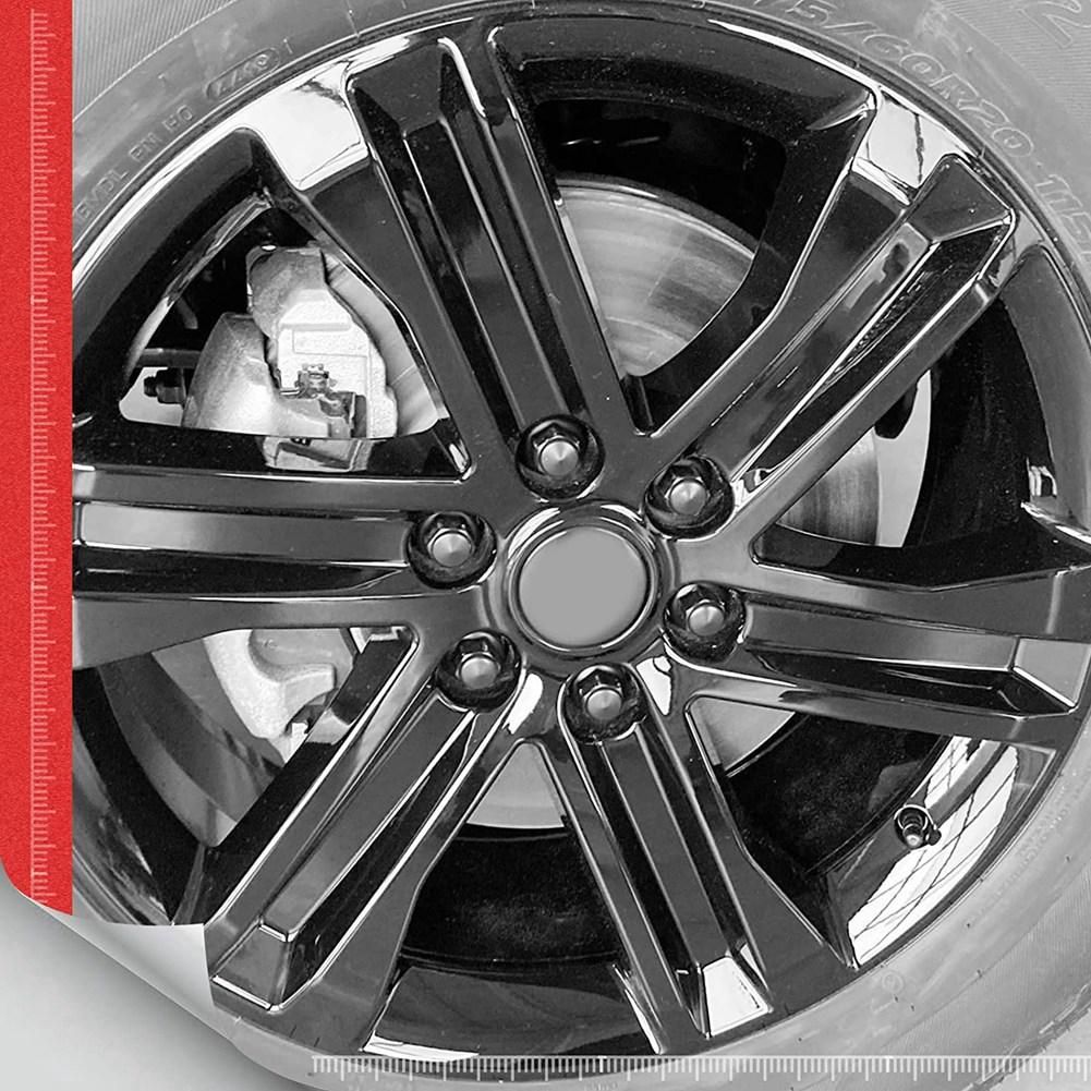 24PCS 12X15 Lug Nut Closed End Bulge Cone Lugnuts for 2007-2022 Cruiser2001-2007 Sequoia Black