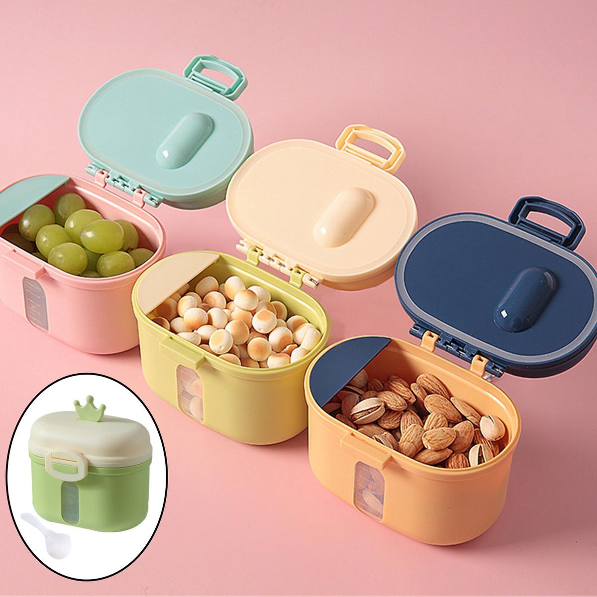 Portable Baby Formula Dispenser Containers  Small