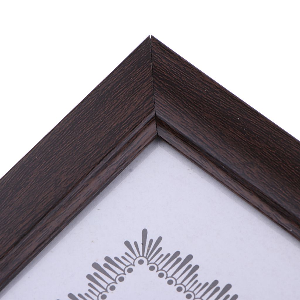 A4 Size Wooden Diploma Certificate Photo Artwork Picture Frame Coffee