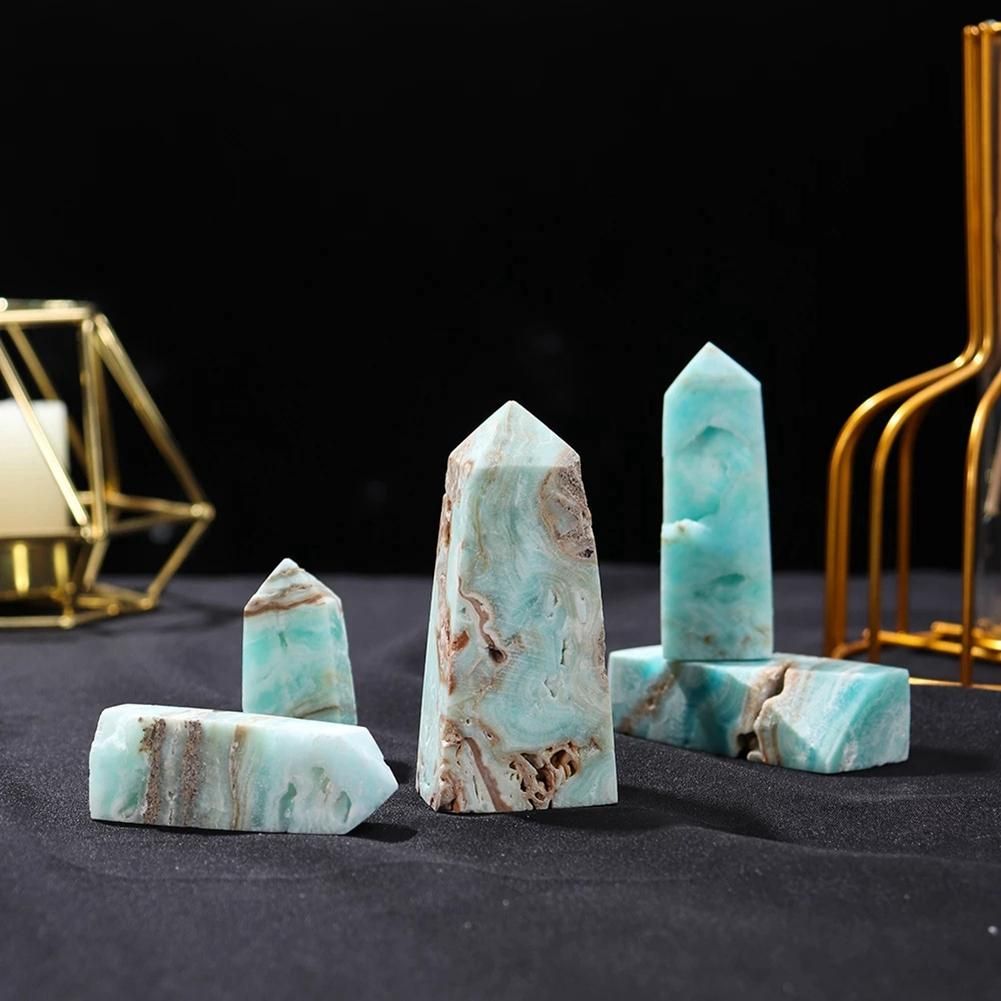Natural Hemimorphite Crystal Wand Energy Decoration 30-50G