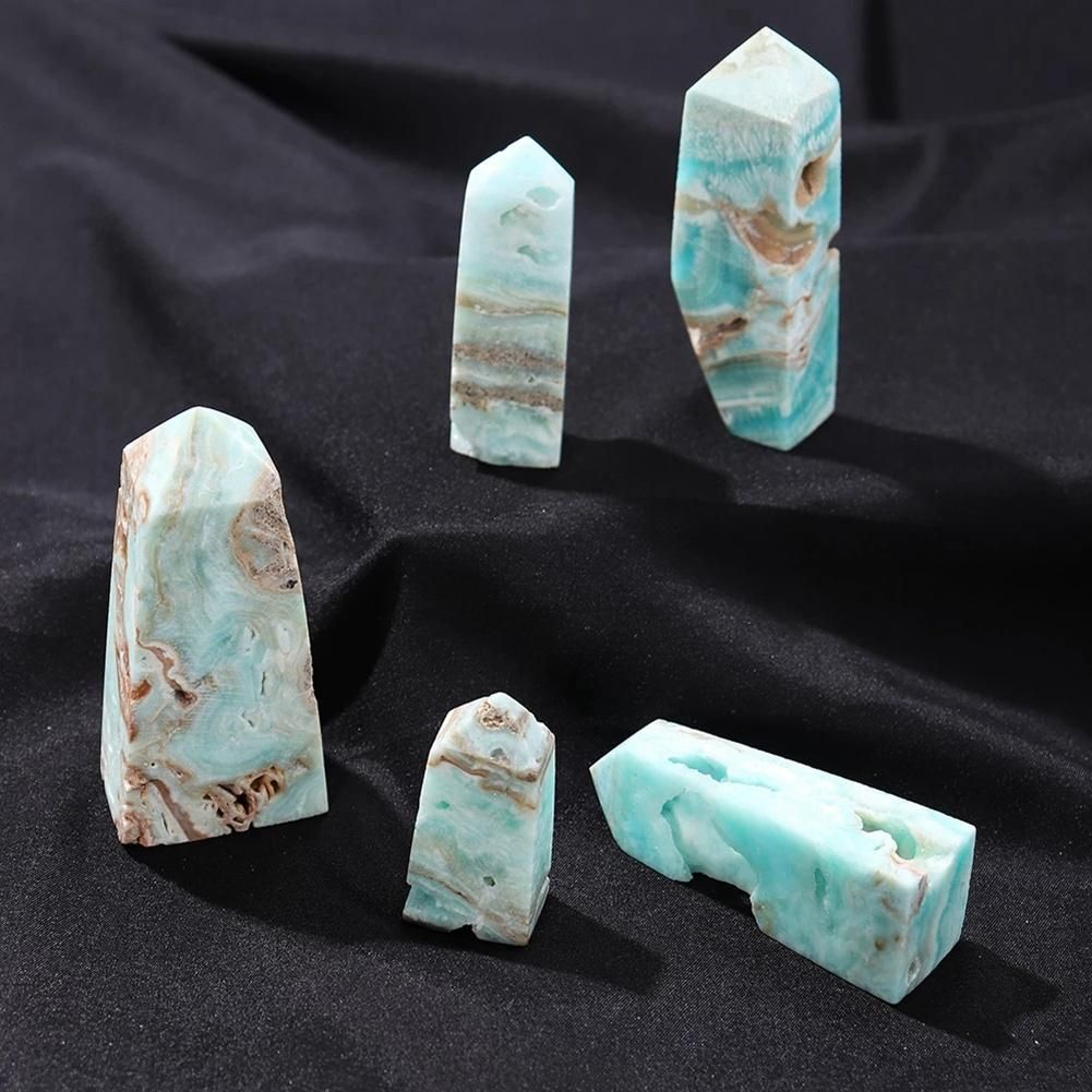 Natural Hemimorphite Crystal Wand Energy Decoration 30-50G