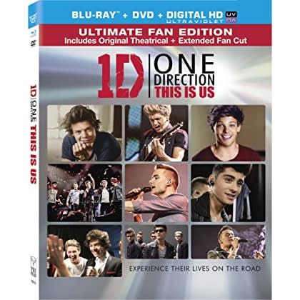 One Direction: This Is Us Two Disc Combo: Blu-ray + Dvd + Digital Hd + Uv Ultra Violet