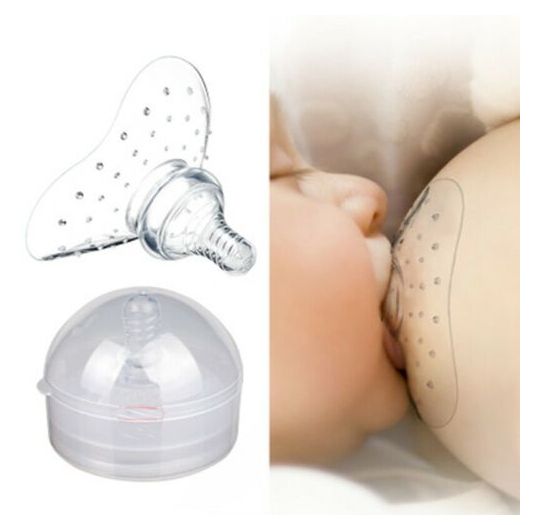 Nipple Silicone Protectors For Breast Feeding Mothers, Mums