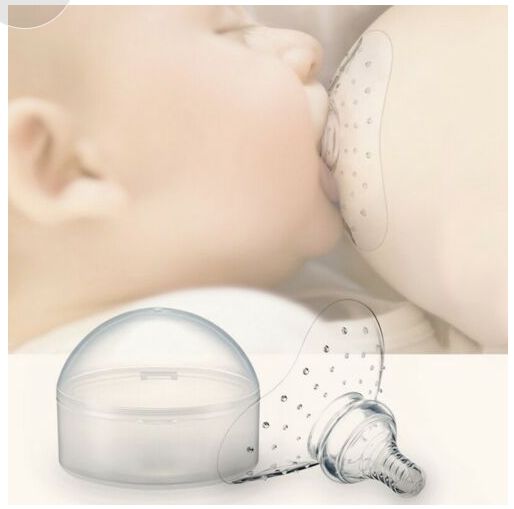 Nipple Silicone Protectors For Breast Feeding Mothers, Mums