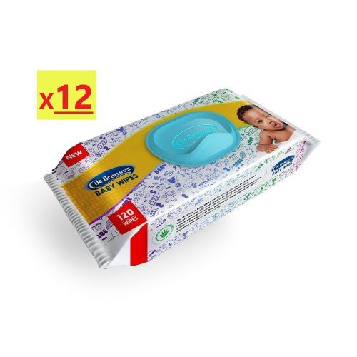 Baby Wipes (120 Count X 12) 1,440 Wipes!