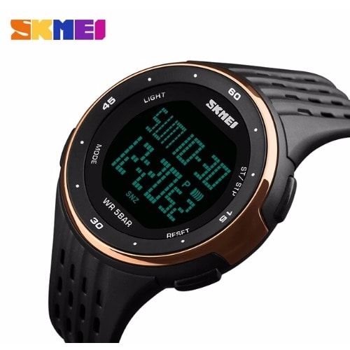 Men's Waterproof Digital LED Military Watch