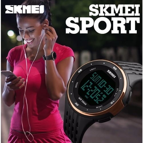 Men's Waterproof Digital LED Military Watch
