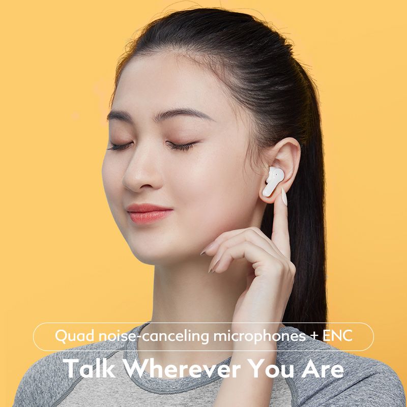 T13 Bluetooth Earphone V5.1 True Wireless 4-Mic & ENC