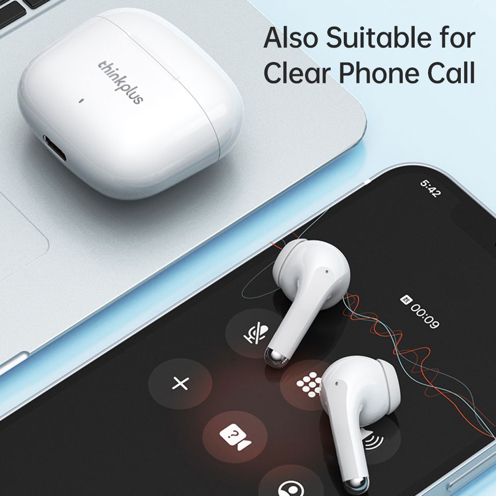 LP40 Upgrade Earbuds Wireless Bluetooth 5.1 Headphones