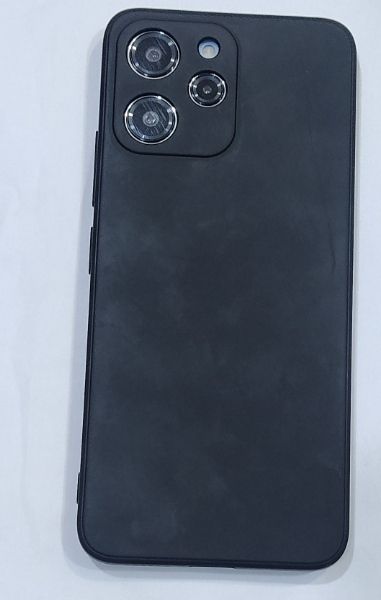 Silicon Back Case For REDMi 12- Black