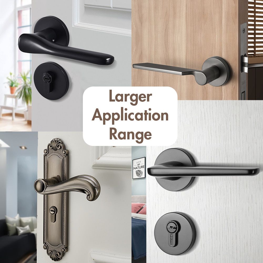 EUDEMON Door Lever Lock, Baby Proofing Door Handle Lock,Childproofing Door Knob Lock Easy To Install And Use 3M VHB Adhesive
