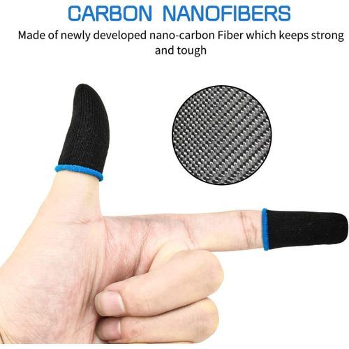 12pcs Mobile Gaming Thumb Sleeve Sets, Wasp Feelers(6 Pair)