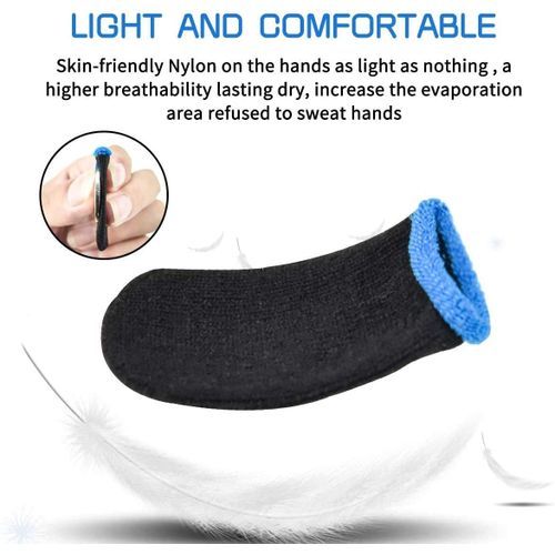 12pcs Mobile Gaming Thumb Sleeve Sets, Wasp Feelers(6 Pair)