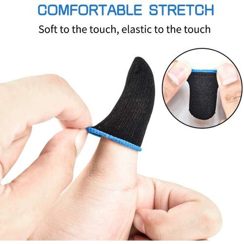 12pcs Mobile Gaming Thumb Sleeve Sets, Wasp Feelers(6 Pair)