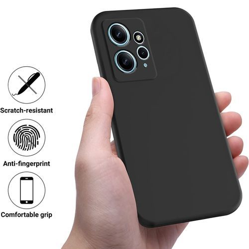 Redmi Note 12 4G Protection Smooth Silicon Back Case