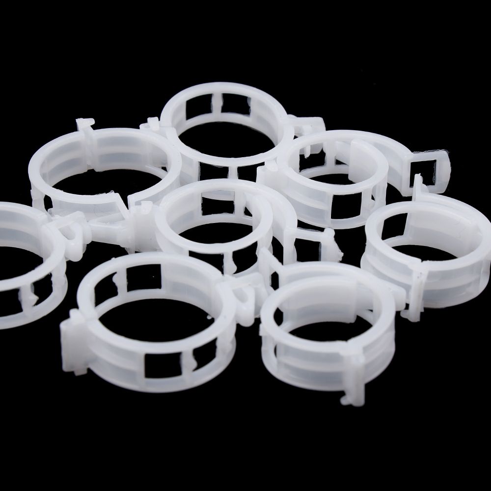100/250pcs Plant Support Clips For Tomato Hanging Trellis Vine Connects Plants Protection-50pcs