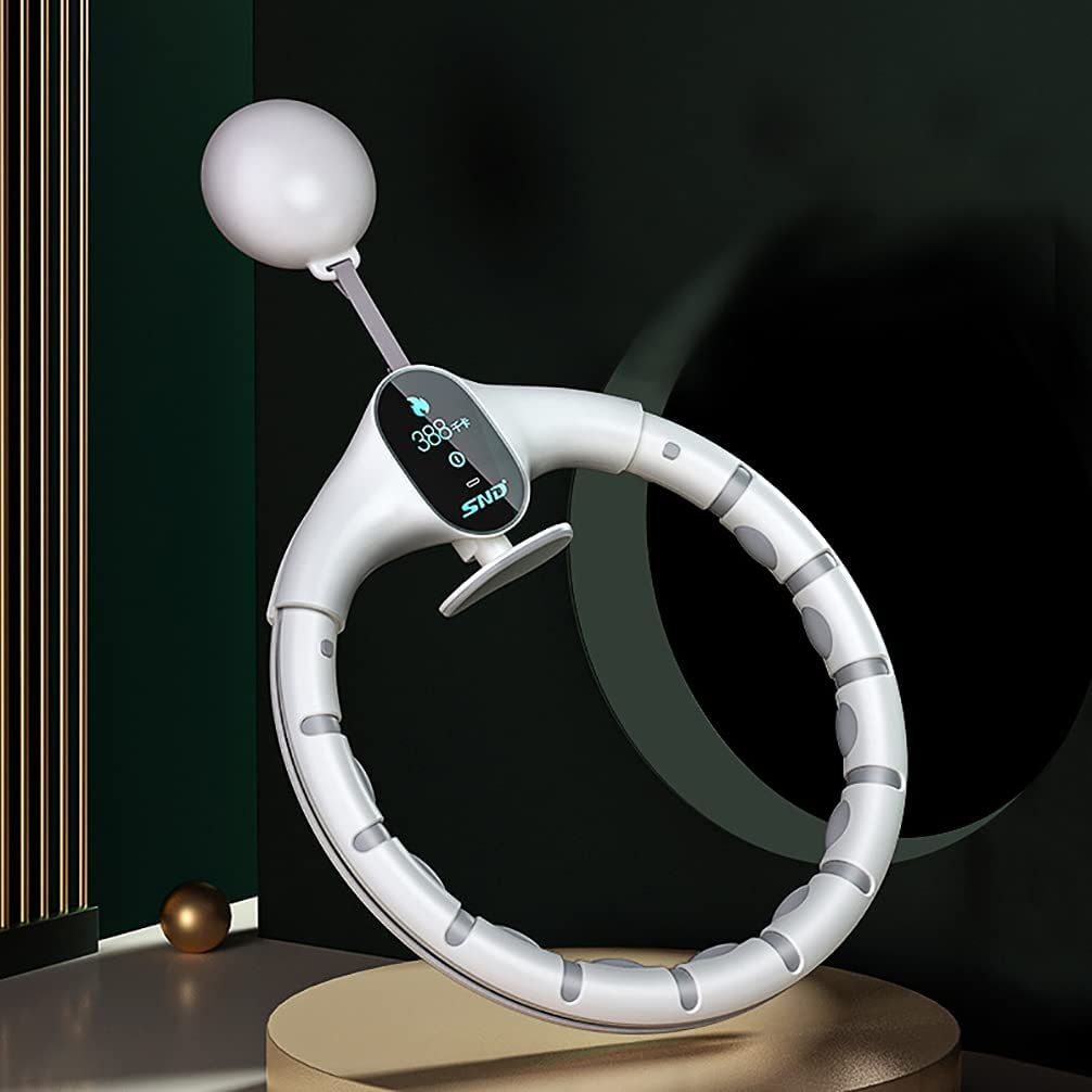 Weighted Hula Smart Hoops, Professional Abdomen Fitness Weight Loss Hoola Hoops Not Fall, Great For Adults & Kids