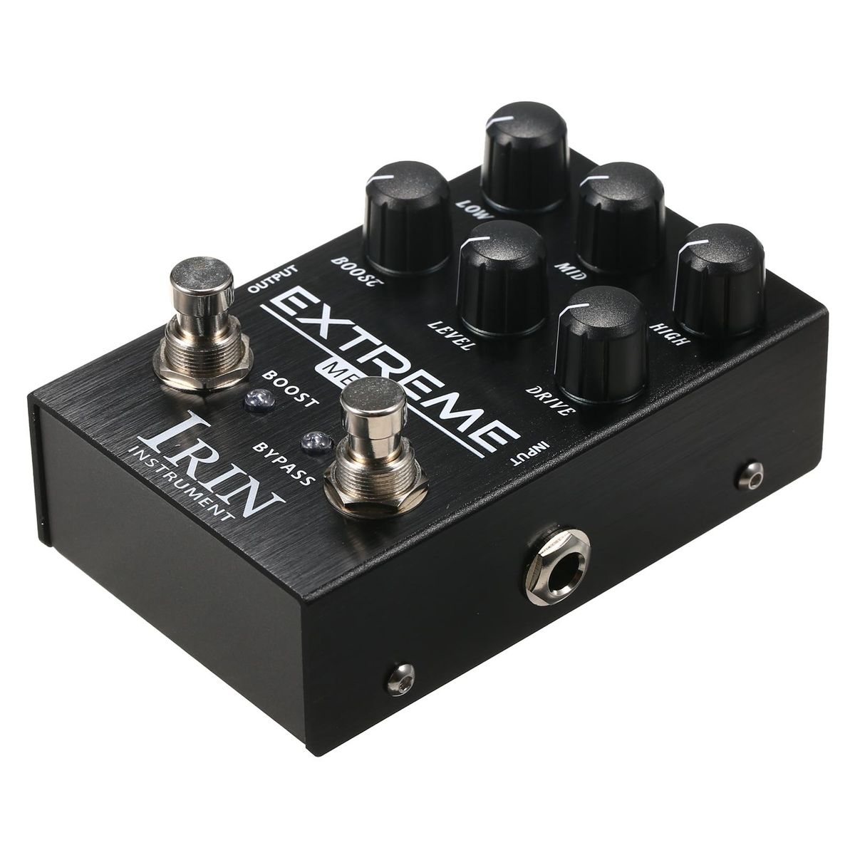 IRIN Distortion Guitar Effect Pedal Portable Guitar Effector with LOW/MID/HIGH Frequency Boost Level Drive Controls for Electric Guitar - EXTREME