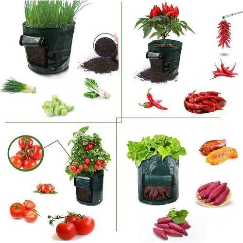 3PCS Potato Grow Bags, 7 Gallons Garden Vegetable