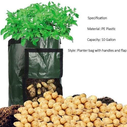 3PCS Potato Grow Bags, 7 Gallons Garden Vegetable