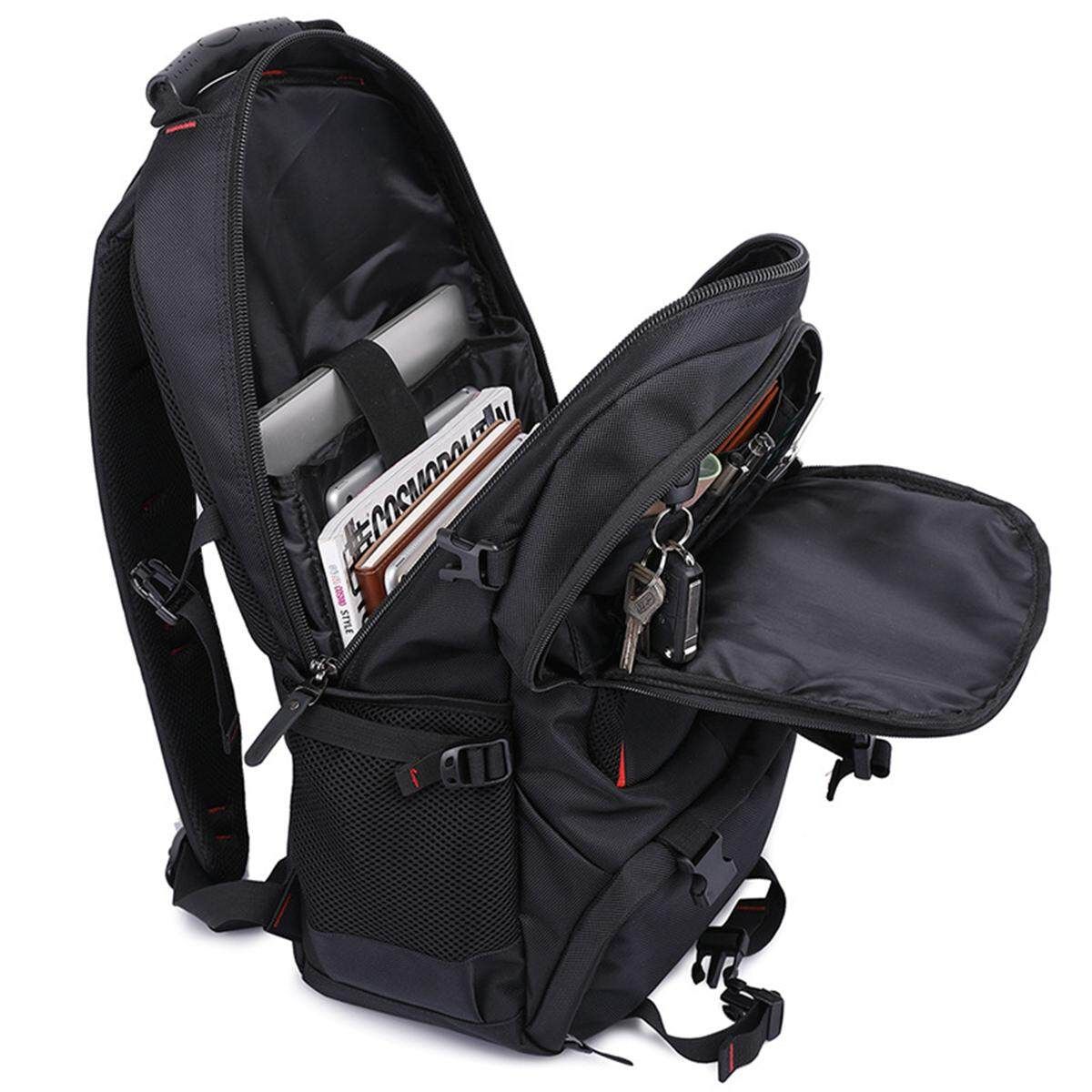 Men Outdoor Hiking Backpack Sports Travel USB Port Camping Daypack Waterproof