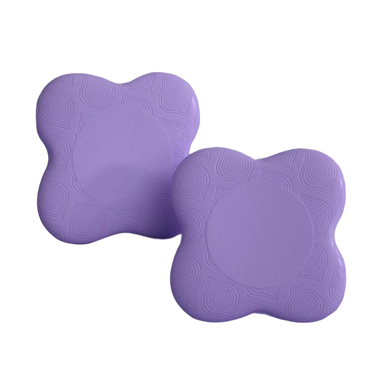 1 Pair Yoga Knee Cushions Extra Thick Yoga Knee Pad Cushions Purple