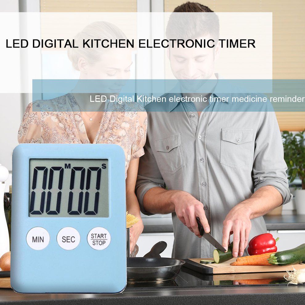 Digital Kit Hen Ele Troni    Medi Ation Reminder Kit Hen  -Sky Blue
