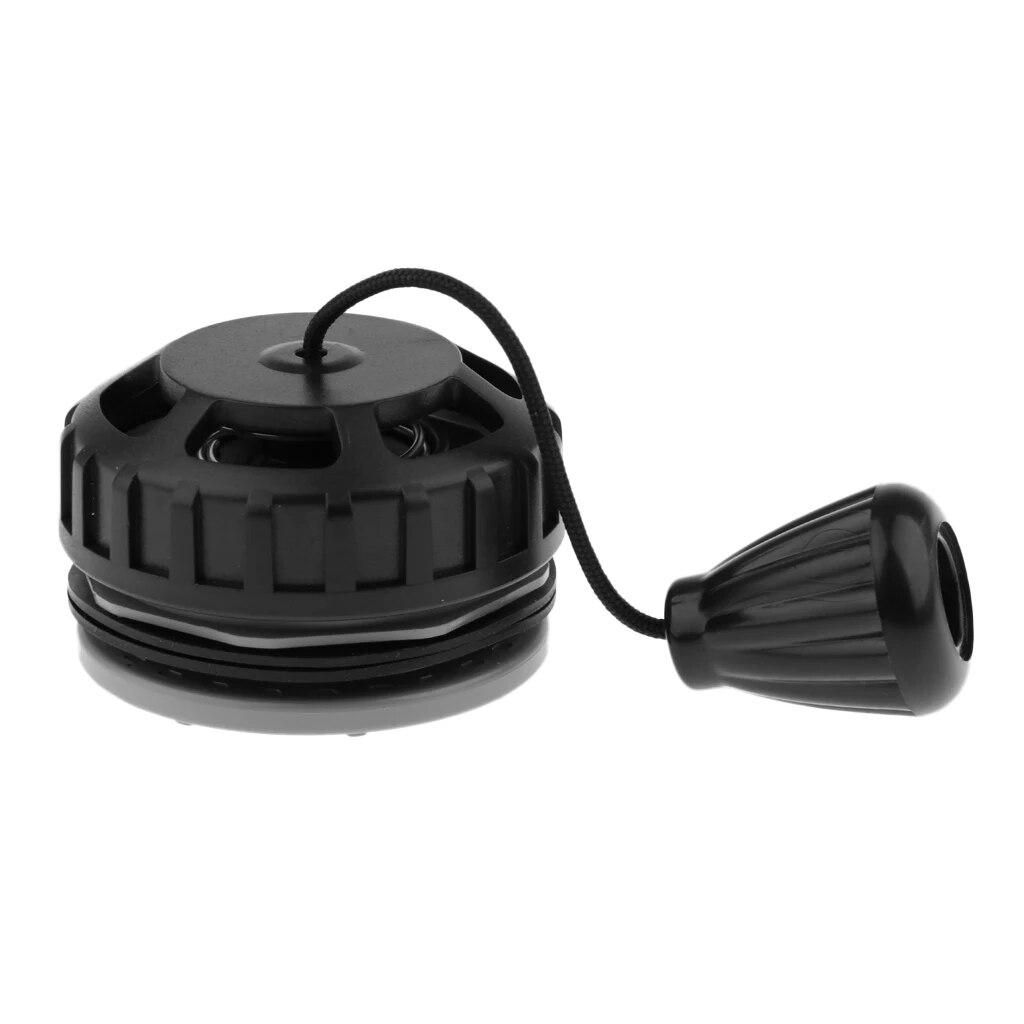 Black Durable Scuba Diving Over Pressure Valve / Dump Valve for Lift Bags BCD's Swimming Accessories
