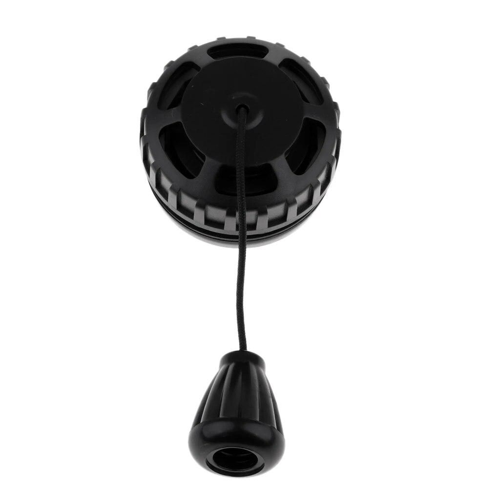 Black Durable Scuba Diving Over Pressure Valve / Dump Valve for Lift Bags BCD's Swimming Accessories