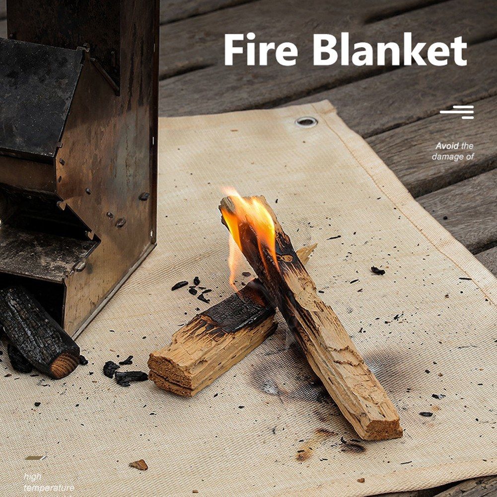 Outdoor Fire-proof Cloth BBQ Insulation Mat High Temperature