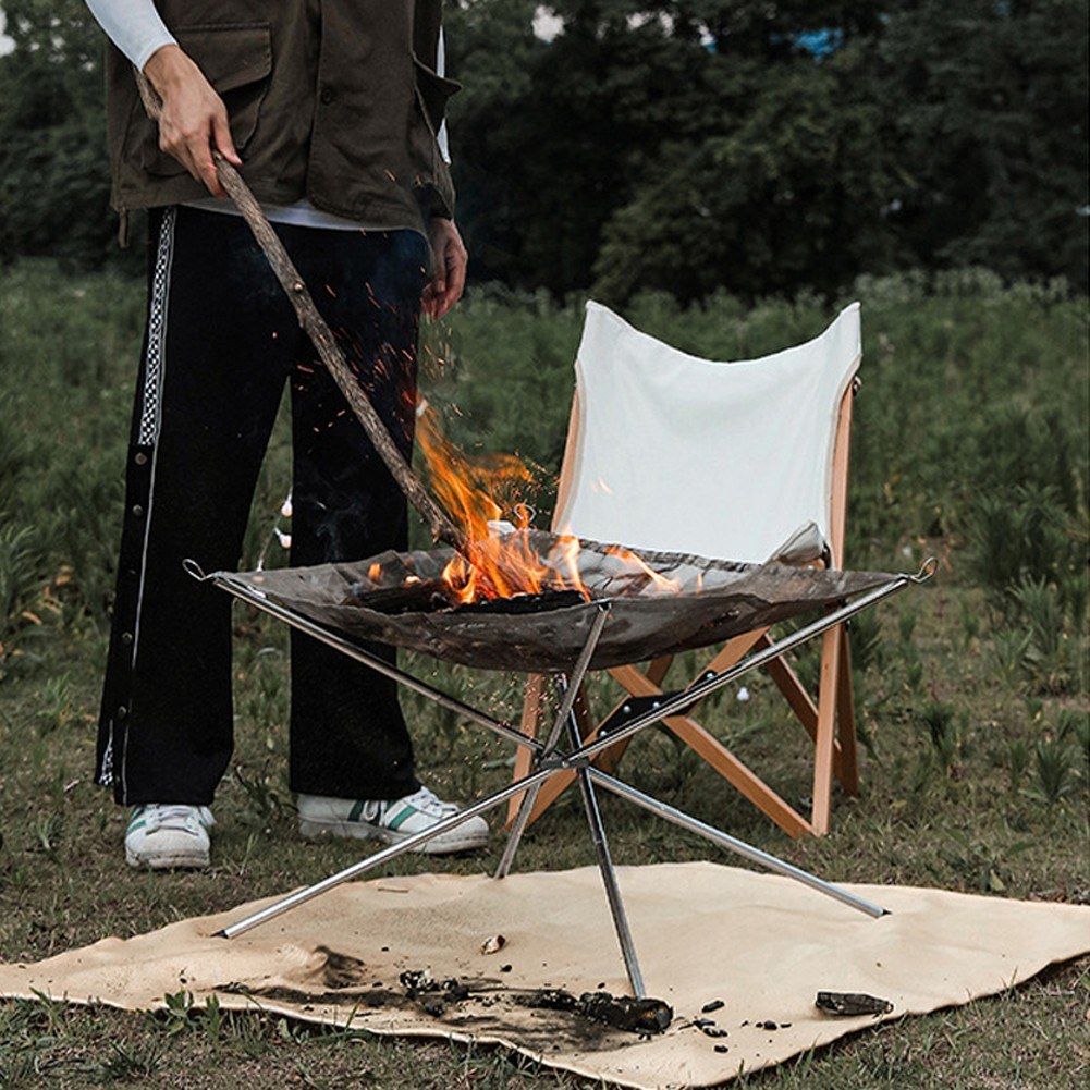 Outdoor Fire-proof Cloth BBQ Insulation Mat High Temperature