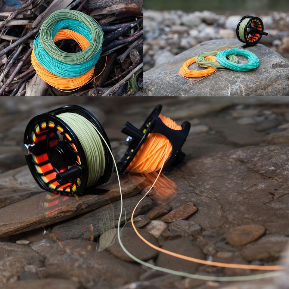 2wt/3wt/4wt/5wt/6wt/7wt/8wt Fly Fishing Line Combo 100FT (Main Line,Backing,Leader,Loop,Tippet) Fly Line Combo