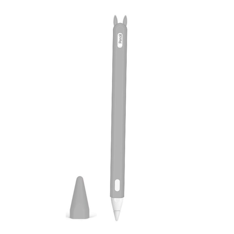 Cute Rabbit Ear Anti-scroll Soft Silicone Protective Sleeve