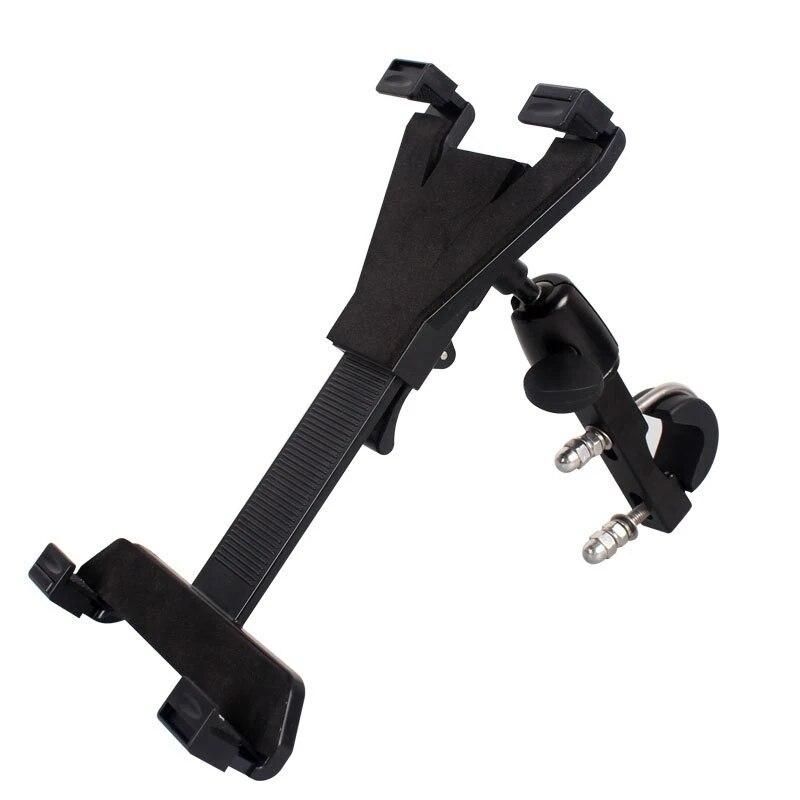 Adjustable 7-10inch Bicycle Tablet Stand Holder Music Microphone Mount Motorcycle Bike Holder Mount for PC Tablet for iPad